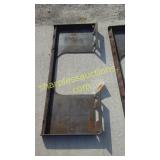 Weldable quick attach plates