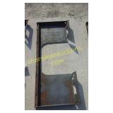 Weldable quick attach plates