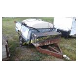 2-wheel Trailer w/Tank - NO TITLE