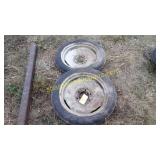 2 Tire Rims 4-19