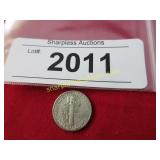 Unciculated 1941  D mercury dime