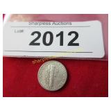 Unciculated 1941 D mercury dime.