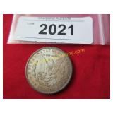 High grade 1900 Morgan silver dollar.