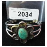 Vintage Native Amerian turquoise and silver