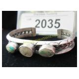 Vintage Native Amerian turquoise and silver