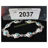 Vintage Native Amerian turquoise and silver