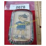 Vintage Matchbox 8 wheel crane.