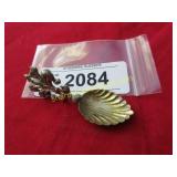 Fancy vintage mint spoon.