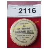 Shenandoah, Iowa old advertising mirror.