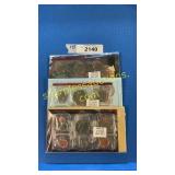 1990, 1994,1995 PD 12 coin UNC sets (qty 3)