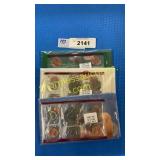 1991,1992, 1993 PD 12 coin UNC sets (qty 3)