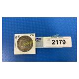 1890 silver dollar VG