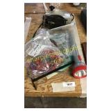 Vintage Master craft jigsaw, bungee cords &