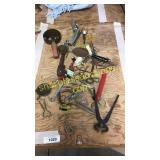 Bottle openers, dog brush, nippers, washers