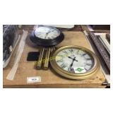 2 wall clocks