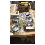 From modulator, vivitar speakers, casettes, &