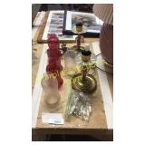 Lamps, glass lamp shades