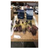 Shoe inserts, towle candle holders