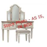 Mirrored Vanity & Stool B743-22