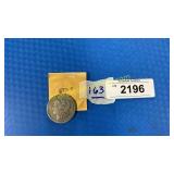 1883 O Morgan silver dollar