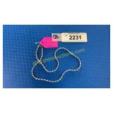 .925 Sterling twist necklace