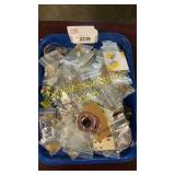 Tray of assorted jewelry