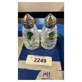 Waterford crystal salt and pepper shakers