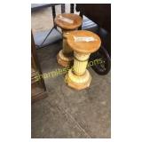 Plant stands (qty 2)