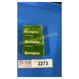 22 high velocity rimfire cartridges (qty 3)