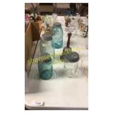 Colored Ball mason jars, bell