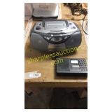 Magnavox CD boom box, shortwave radio