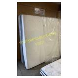 Memory foam king bed set mattress and box spring