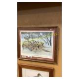 Robert Hinton signed & num print