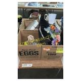 4 boxes household goods