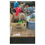 Boxes of household goods