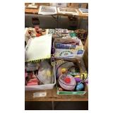 Boxes of household goods