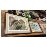 Mystic warriors framed print signed