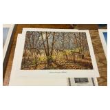 Larry Zach "autumn encounter"signed & num