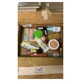 Box of makeup