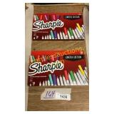 (2) Sharpie ultra fine point markers