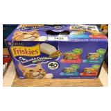 Friskies 40 can seafood and chicken cat food