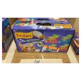 Friskies 40 can seafood and chicken cat food