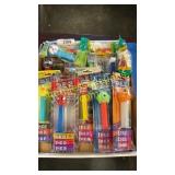 Assorted Pez dispensers in package