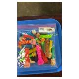 Assorted Pez dispensers