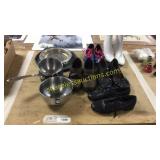 Pot, pan bowl, assorted women