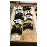 9 Xbox 360 controllers