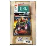 JBL Bluetooth speaker, captain marvel movie