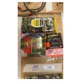 Flask w/funnel, hunters vest, hunting unscented &