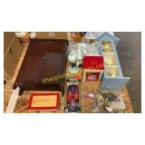 doll closet, Star Trek watch, asst kids items