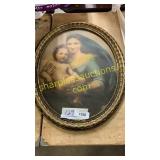 Vintage Mother & child picture